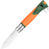 Набор-дисплей OPINEL, 8 ножей №12 EXPLORE из нержав стали, 4 зеленых + 4 оранжевых 001975